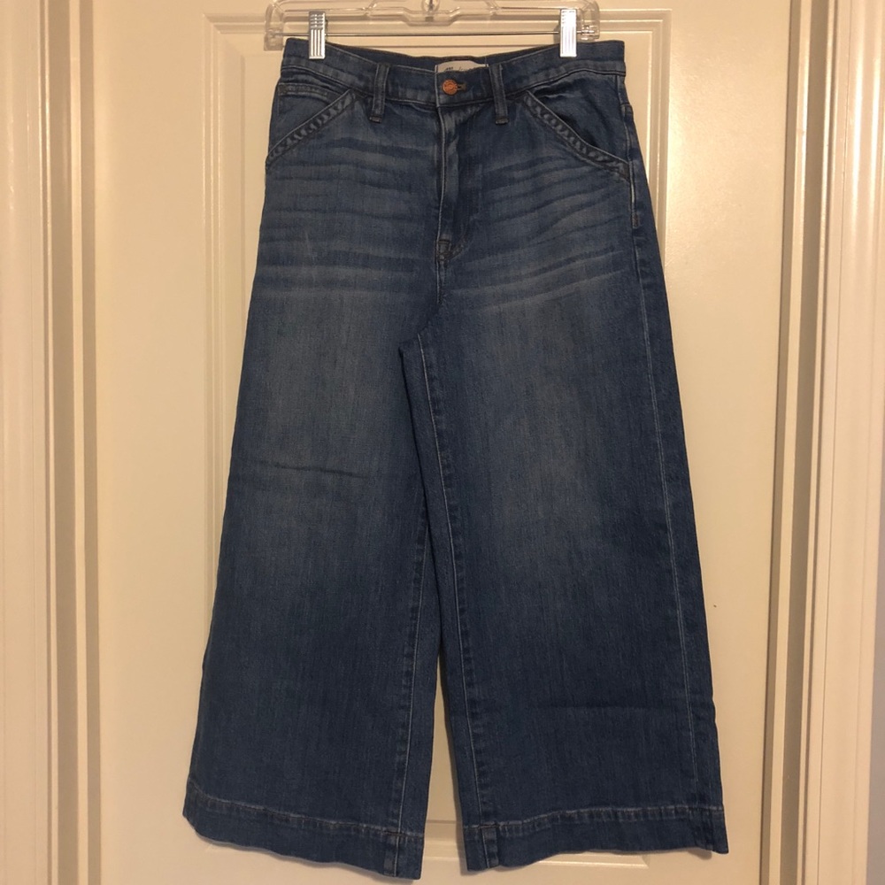 Madewell Wide Leg Crop Jean